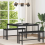 VidaXL vidaXL Dining Tables 110 x 110 x 75 cm METAL 1