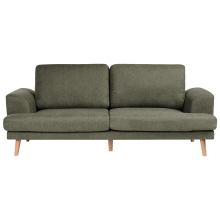Sofa 3 Seater KILDAL Fabric Green
