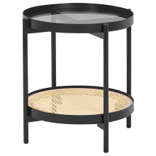 Side Table RENO Metal Black