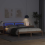 VidaXL vidaXL Bed Frame with Headboard Brown 140 x 200 cm Solid Pine Wood 4