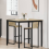 VidaXL vidaXL Standing Bar Table Engineered Wood 1