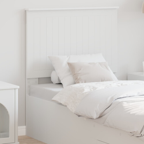 VidaXL vidaXL Headboard with Headboard White 80 cm Engineered wood
