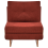 Beliani Single Sofa Bed JERSLEV Fabric Red 1