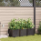 VidaXL vidaXL Garden Planter 3 pcs Brown Plastic 1
