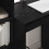 VidaXL vidaXL Desk Black Oak 70 x 50 x 76 cm 4