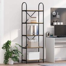 vidaXL Bookshelf Artisan Oak 60 x 30 x 183 cm Engineered wood