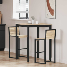 vidaXL Standing Bar Table Engineered Wood