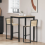 VidaXL vidaXL Standing Bar Table Engineered Wood 1