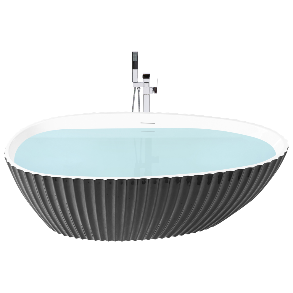 Freestanding Bathtub Tefe 1700 X 780 Mm Black 4069605044952