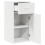VidaXL vidaXL Sideboard with Drawer White 38 x 34 x 75 cm 5