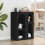 VidaXL vidaXL Sideboard Black 59 x 35 x 80.5 cm Engineered Wood 1