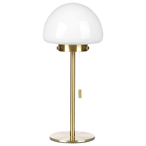 Beliani Table Lamp MORUGA Metal Gold
