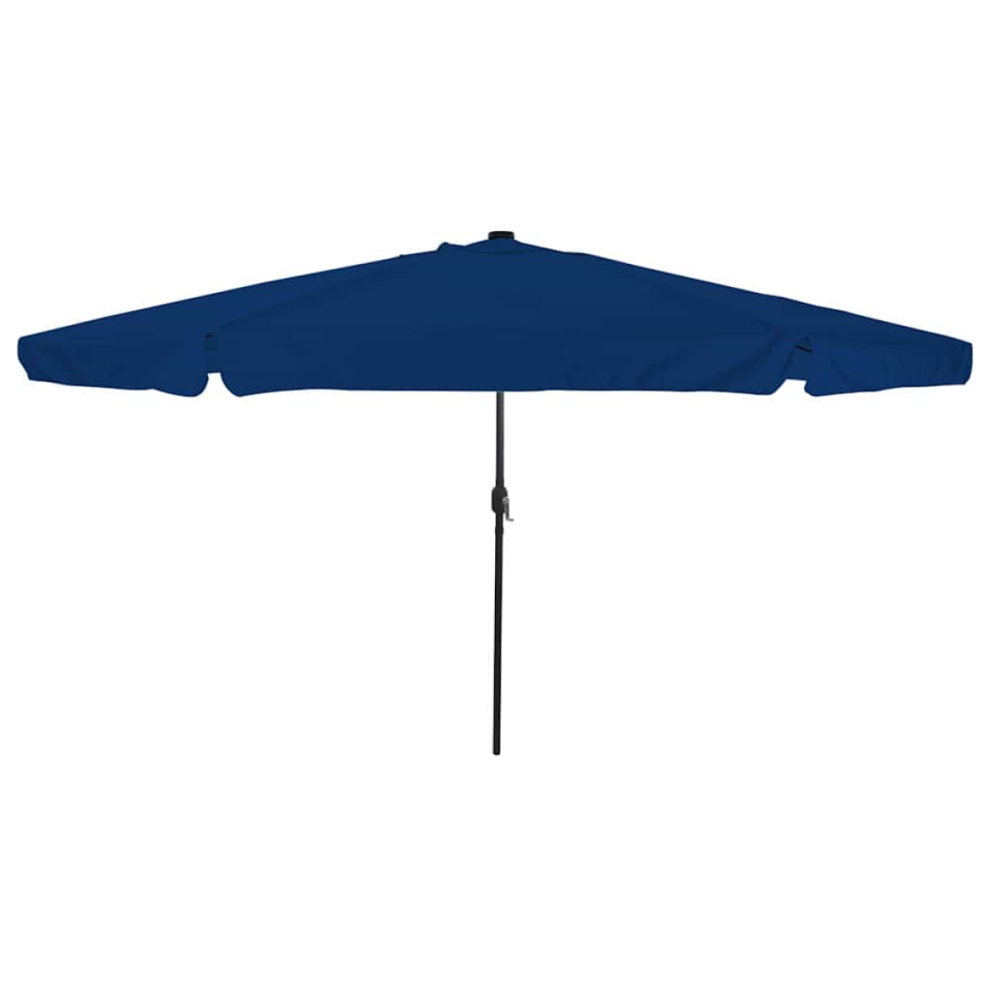 Vidaxl Garden Parasol Azurblau 395 X 395 X 245 Cm Polyester