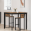 VidaXL vidaXL Standing Bar Table Engineered Wood 1