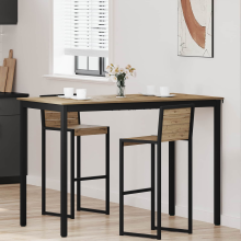 vidaXL Standing Bar Table Engineered Wood