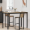 VidaXL vidaXL Standing Bar Table Engineered Wood 1