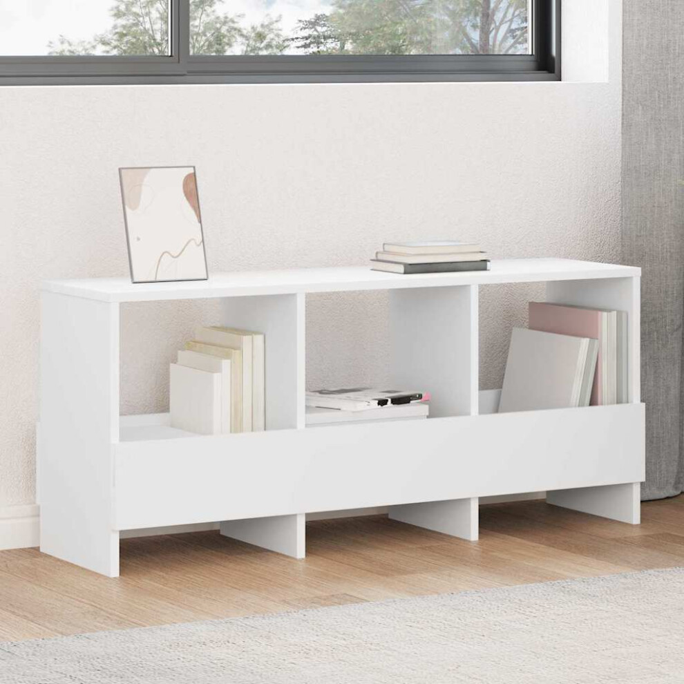 Vidaxl Magazine Rack 102 X 30 X 45 Cm White