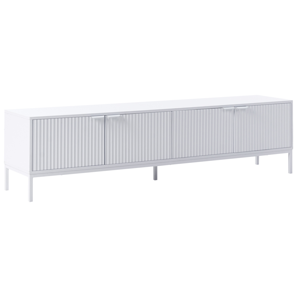 Beliani Tv Stand Adelaide White