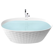 Freestanding Bathtub CHUBUT 1500 x 750 mm White