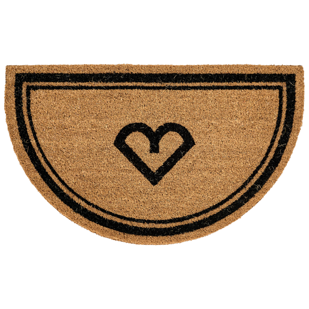 Beliani Doormat Dalahican Natural 45 X 75 Cm Coir