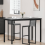 VidaXL vidaXL Standing Bar Table Engineered Wood 1