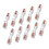 10Pcs Clear Levers Nut Connector No Tool Need Block for-brown 1