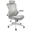Beliani Office Chair PALADIN Light Grey 1