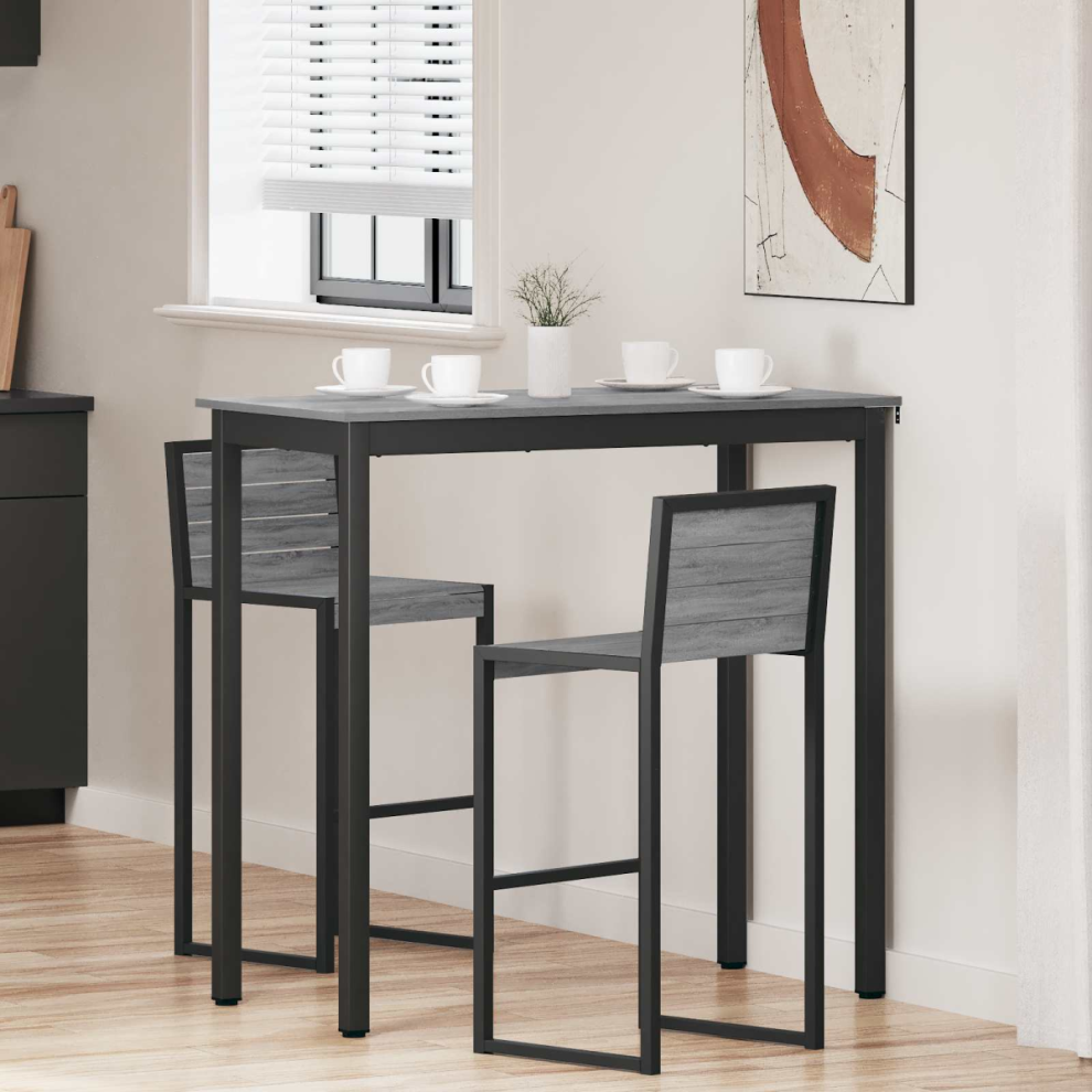 Vidaxl Standing Bar Table Engineered Wood