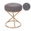 Beliani Footstool PRESHO Boucle Grey 1