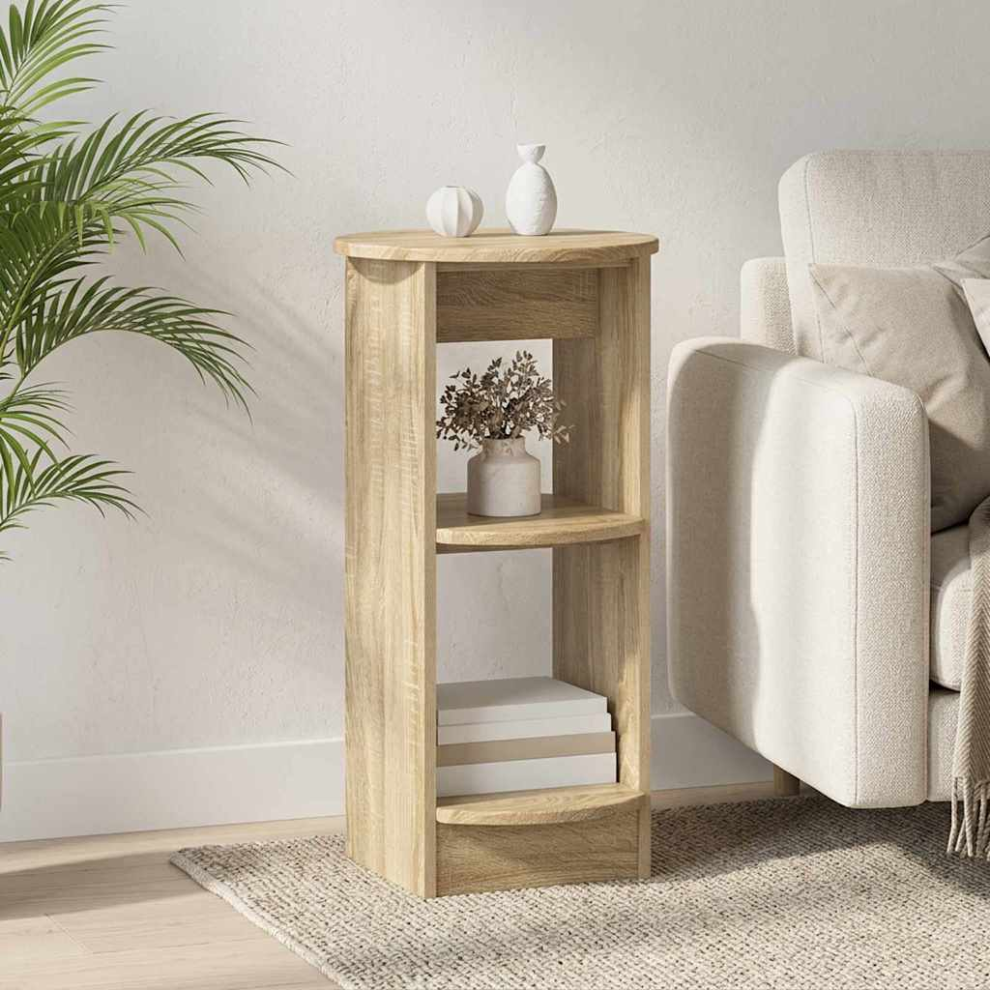 Vidaxl Side Cabinet Sonoma Oak Engineered Wood