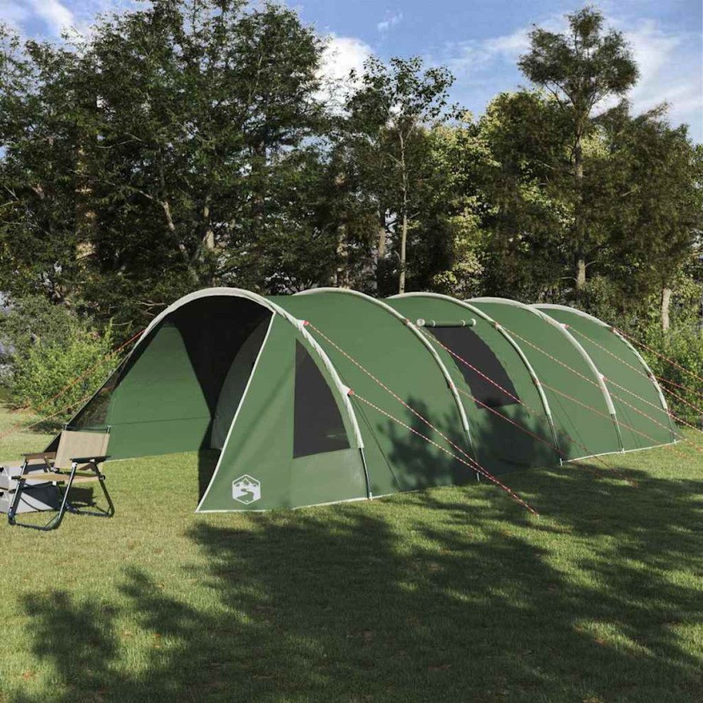 Vidaxl Tunnel Tent 6-Person And 890 X 470 X 220 Cm Green/White