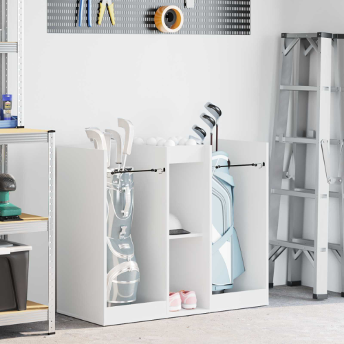 VidaXL vidaXL Golf Cabinet Plain White 102 x 45 x 85.5 cm