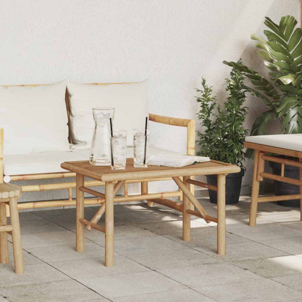 Vidaxl Coffee Table Brown 70 X 40 X 36 Cm Bamboo