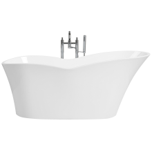 Freestanding Bathtub DULCINA 1700 x 800 mm White