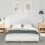 VidaXL vidaXL Floor Bed Frame Brown 140 x 220 cm Solid pine wood 3