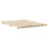 VidaXL vidaXL Floor Bed Frame Brown 140 x 220 cm Solid pine wood 4