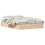 VidaXL vidaXL Ottoman Bed Frame with Storage Natural 135 x 190 cm 1