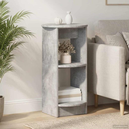 VidaXL vidaXL Side Cabinet Concrete Grey Engineered Wood