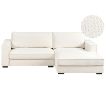Corner Sofa RENDERS Boucle Off-White Left Hand