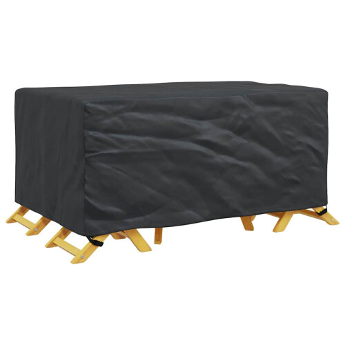 VidaXL vidaXL Möbelbezug Uni Schwarz 172 x 113 x 73 cm 600D 2