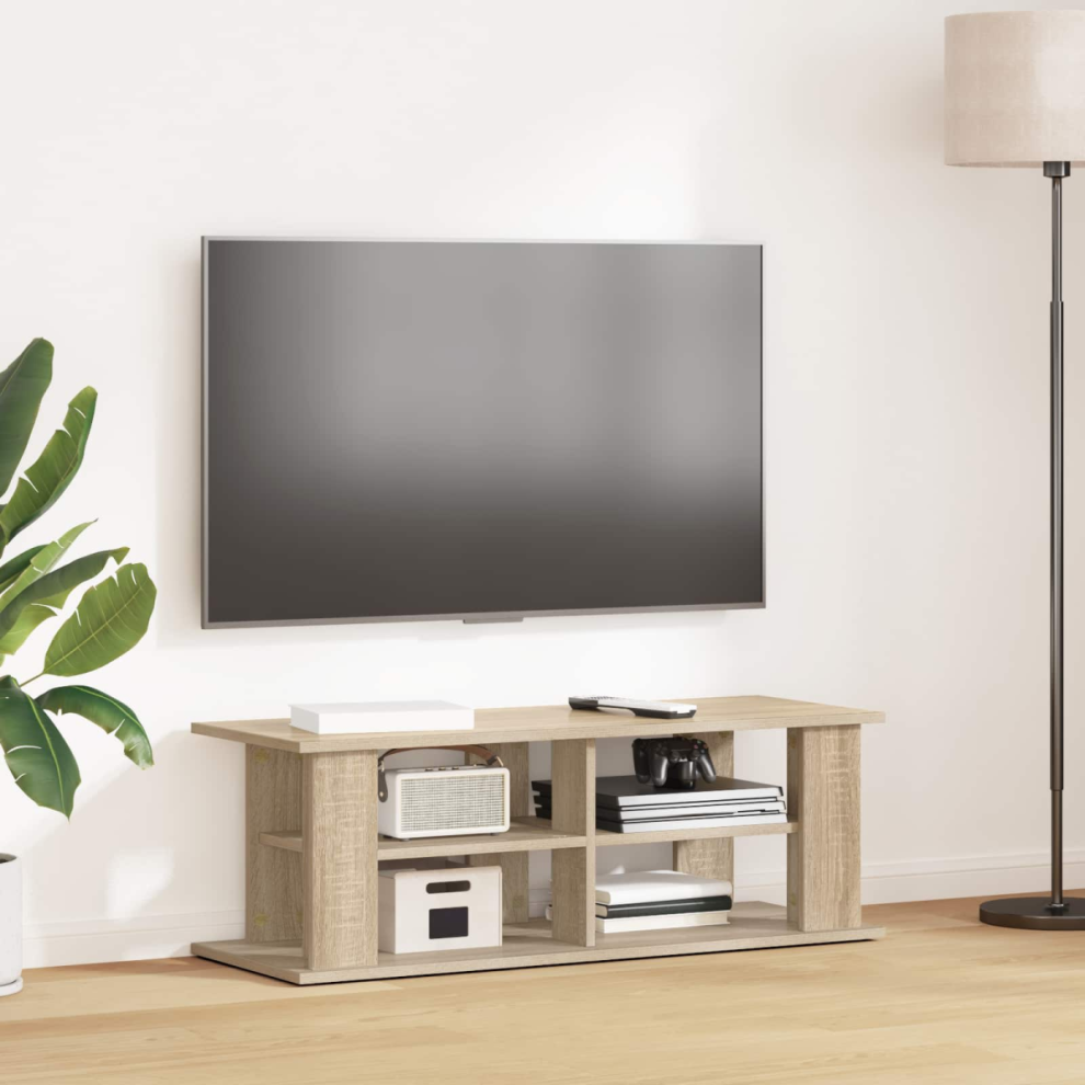 Vidaxl Tv Stand Sonoma Oak 96 X 35 X 33.5 Cm
