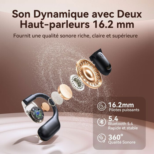 VEATOOL Ασύρματο Ασύρματο Αθλητικό Bluetooth 5.4 HiFi Στερεοφωνικό Διπλό Φως LED IPX7 5 1