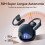 VEATOOL Ασύρματο Ασύρματο Αθλητικό Bluetooth 5.4 HiFi Στερεοφωνικό Διπλό Φως LED IPX7 5 3
