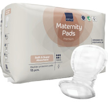ABENA Premium Maternity Pads, Postpartum Essentials, Eco-Labelled, Extra Protection, After Birth, Breathable and Skin Friendly, Sustainable Incontine