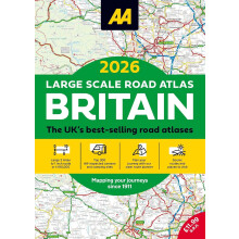 AA Large Scale Atlas Britain 2026