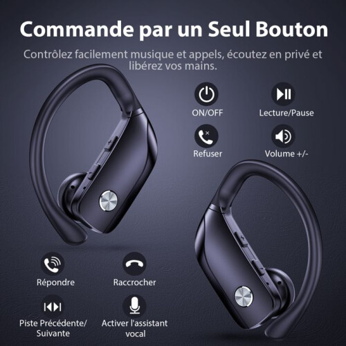 Ασύρματο VEATOOL Ασύρματο Αθλητικό Bluetooth 5.1 Πρότυπο IPX5 Στερεοφωνικό Αυτονο 2