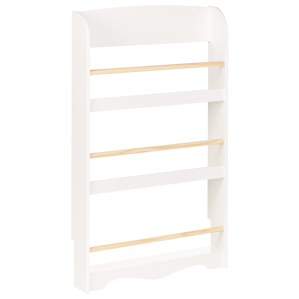 Beliani Wall Bookshelf Liloet 100 Cm White