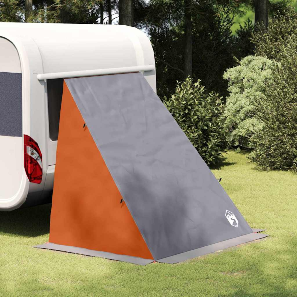Vidaxl Tailgate Tent And 190 X 150 X 185 Cm Taffeta Grey/Orange
