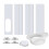 Portable air conditioner window kit with coupler adjustable window joint for AC unit 135 mm window adapter 2