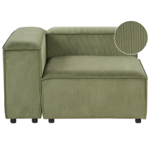 Corner Seat ARDAL Corduroy Green Right Hand